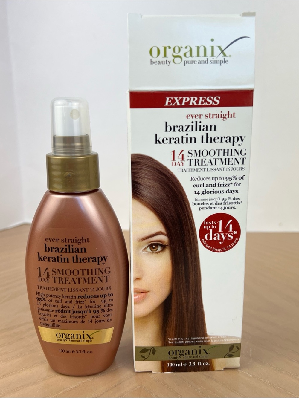 Organix OGX Express Ever Straight Brazilian Keratin Therapy Smoothing Treatment